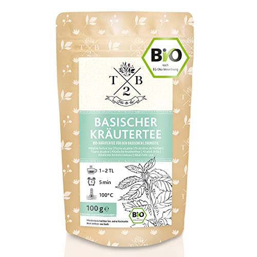T2B Basischer Kräutertee in Bio-Qualität zur basischen Ernährung