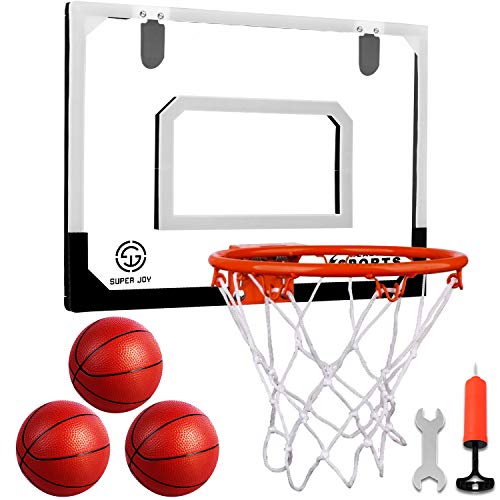 Basketballboard unserer Wahl: SUPER JOY Mini Basketballkorb