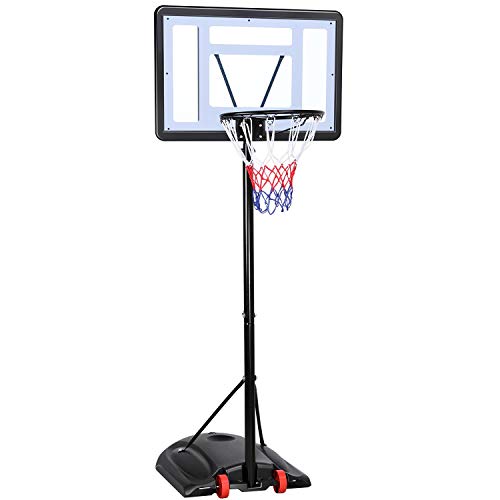 Yaheetech Basketballkorb mit Rollen Basketballständer Basketballanlage