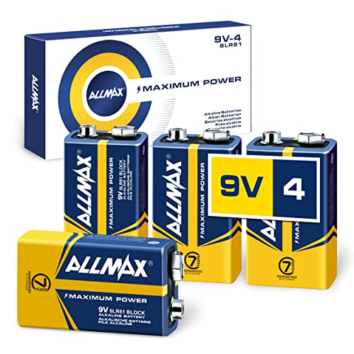 Allmax 9V Maximum Power Alkaline