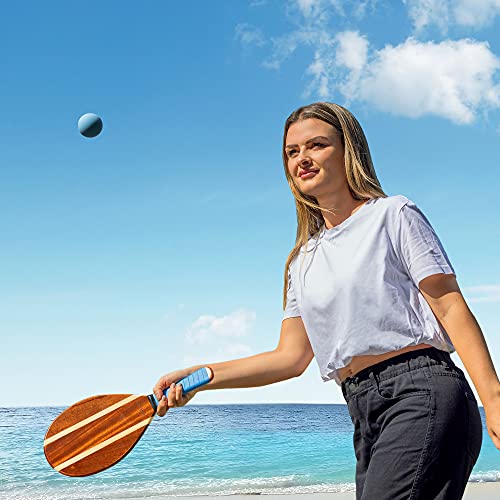 Beachball im Bild: Navaris Beach Tennis Set inkl. Bälle
