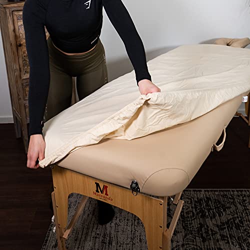 Behandlungsliege im Bild: MASSUNDA Mobile Comfort Deluxe Massageliege klappbar &