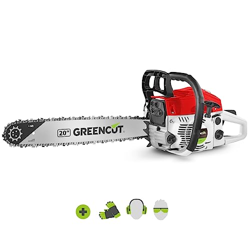 Greencut GS620X - Benzin-Kettensäge mit 2