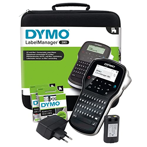 DYMO LabelManager 280 Tragbares Beschriftungsgerät im Koffer