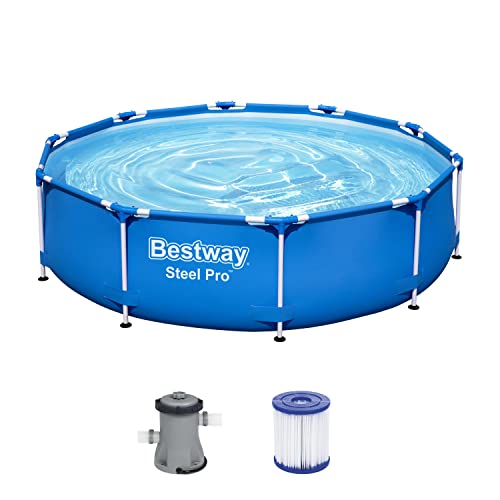Bestway Steel Pro Frame Pool-Set mit Filterpumpe