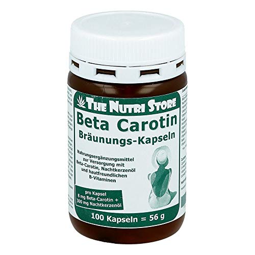 Hirundo Products Beta-Carotin Kapseln 8 mg Bräunungskapseln