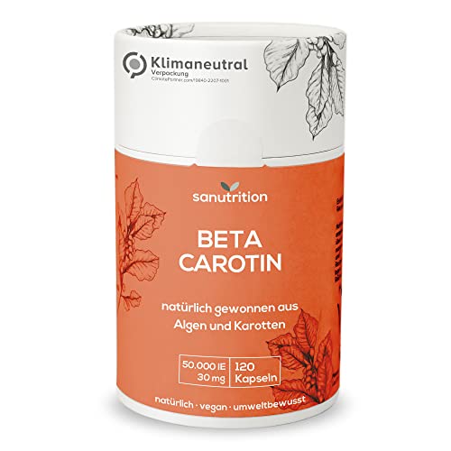 Sanutrition Beta Carotin aus Alge 50.000