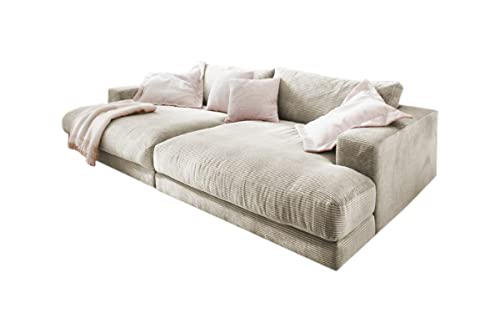 KAWOLA Bigsofa XXL Cord Couch Madeline
