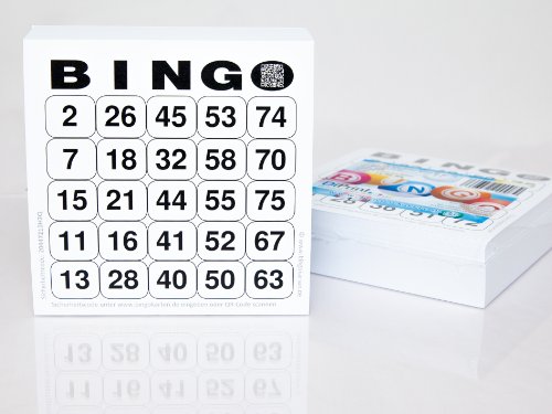 DiPrint 200 große Bingokarten für Senioren