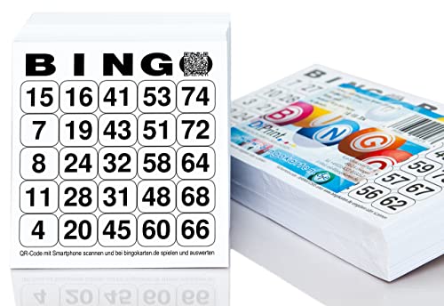 DiPrint 500 Bingokarten/Bingolose System 25 in 75 (10,5