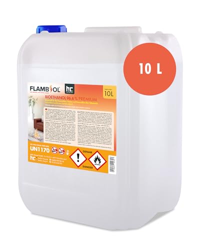 Höfer Chemie FLAMBIOL Bioethanol 96,6% Premium 1 x 10 L