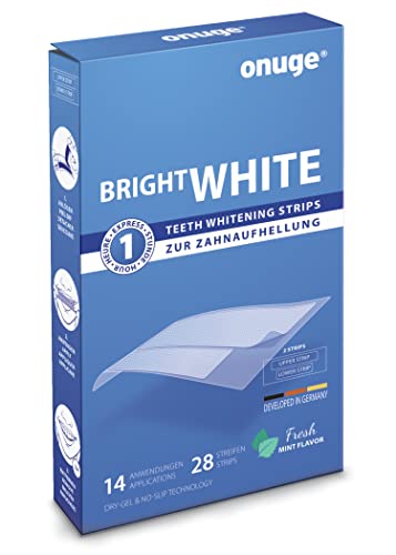 Onuge Bright White Teeth Whitening Strips – Bleaching
