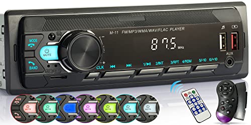 iFreGo 7 Farben Autoradio mit Bluetooth