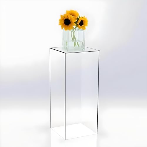 StarK Acrylglas Dekosäule Premium Blumenständer [belastbar