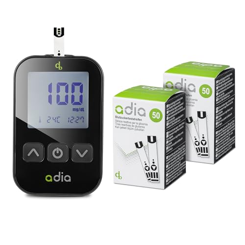 adia Diabetes-Starter-Set inkl. Blutzuckermessgerät