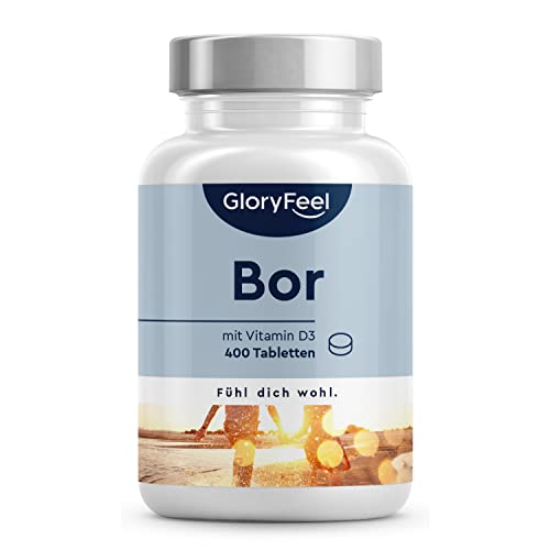 gloryfeel Reines Bor - Hochdosiert mit 3,5 mg Boron