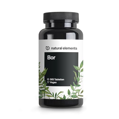natural elements Reines Bor – hochdosierte 3 mg Boron