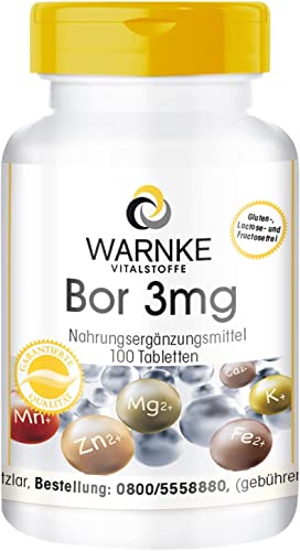 Warnke Gesundheitsprodukte Bor 3 mg