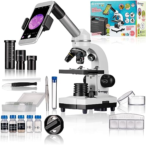 Bresser Biolux SEL Schülermikroskop Set mit Beleuchtung