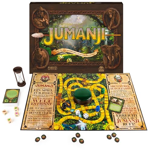Spin Master Games Jumanji - das actiongeladene Familienspiel