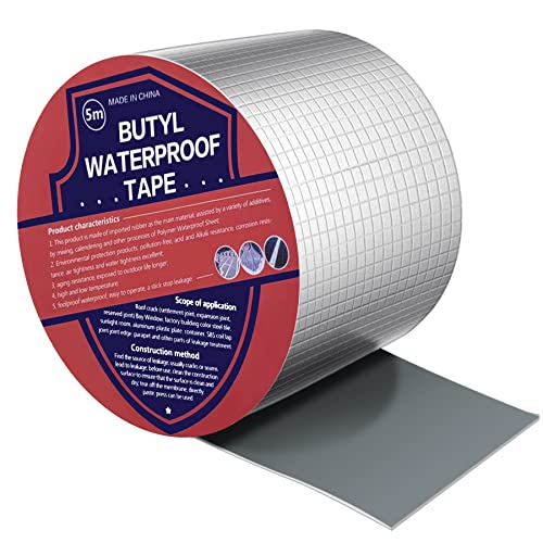 Bosuya Butyl Band Wasserdichtes (5cm x1.2mm X5m)