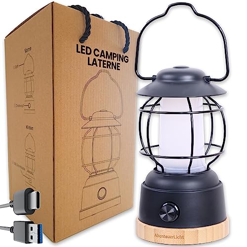 LiLaTec Outdoor LED Camping Laterne Abenteuerlicht