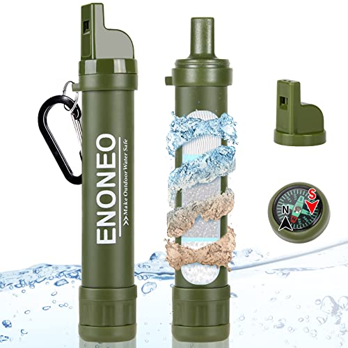 ENONEO Wasserfilter Outdoor 1500L Survival Wasserfilter