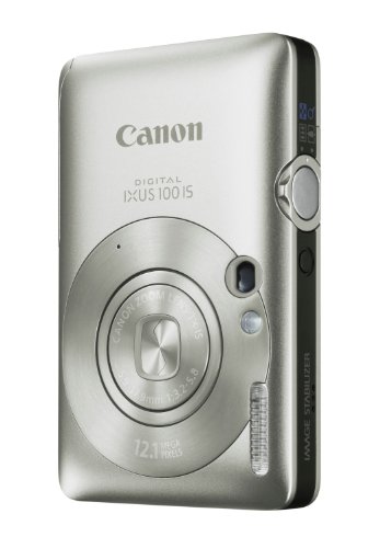 Canon Digital IXUS 100 IS Digitalkamera (12 MP, 3-fach opt. Zoom, 6,4cm (2,5 Zoll)