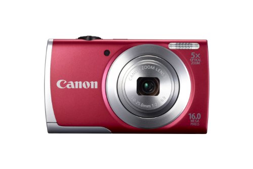 Canon PowerShot A2500 Digitalkamera (16 MP, 5-Fach Opt. Zoom, 6,9cm (2,7 Zoll)