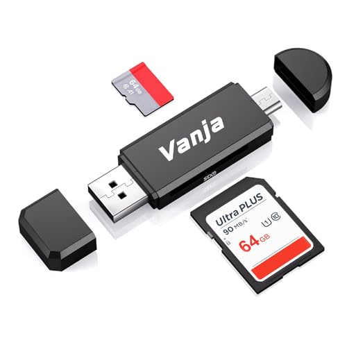 Vanja SD Kartenleser Adapter Micro USB SD Card Reader