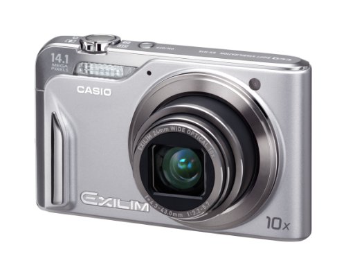 Casio Exilim EX-H15 Digitalkamera (14 Megapixel, 10-fach opt. Zoom, 7,6 cm (3 Zoll)