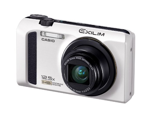 Casio Exilim EX-ZR100 Highspeed-Digitalkamera (12 Megapixel, 12,5-fach opt. Zoom, 7,6 cm (3 Zoll)