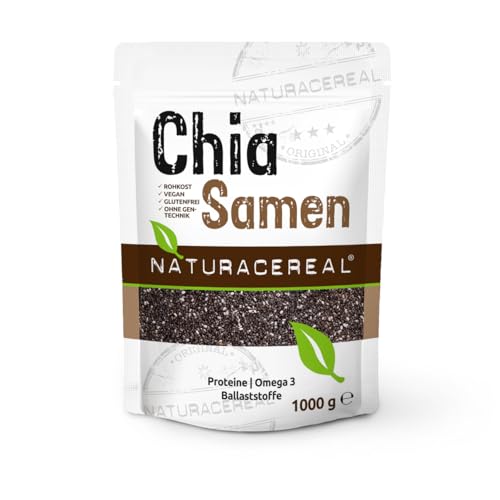 Chia-Samen unserer Wahl: Naturacereal Chia Samen 1kg