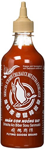 Flying Goose Sriracha scharfe Chilisauce mit extra Knoblauch