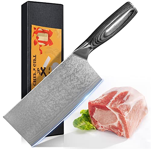 Home Safety Damast Kochmesser Japanisches Messer