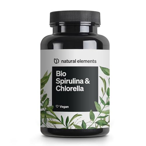 natural elements Bio Spirulina & Chlorella Presslinge