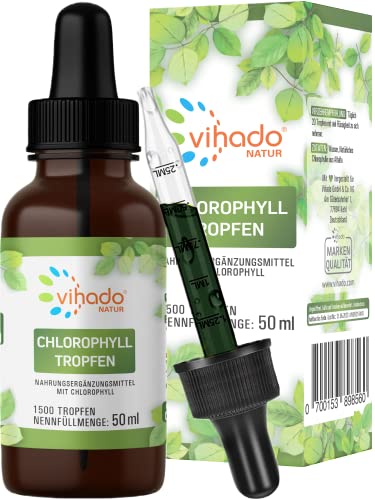 Vihado flüssige Chlorophyll Tropfen aus reinem Alfalfa