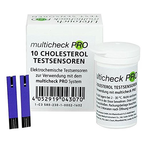 multicheck PRO 10 Cholesterol Testsensoren