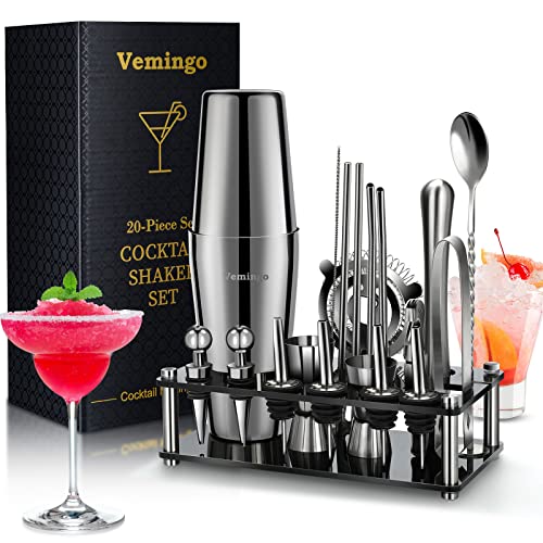 Vemingo 20 Teiliges Geschenkset Cocktail Set