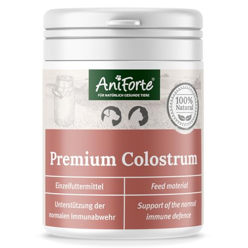AniForte Premium Colostrum für Hunde & Katzen 100g Pulver