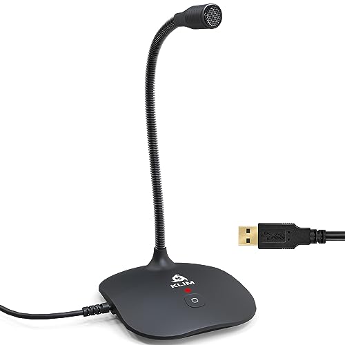 KLIM Talk USB - Standmikrofon PC und Mac