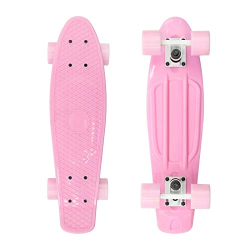 AZM Penny Board Skateboard mit leuchtenden Rädern
