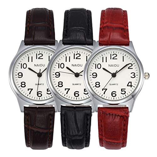 JSDDE Uhren Damen Einfache Stil Armbanduhr