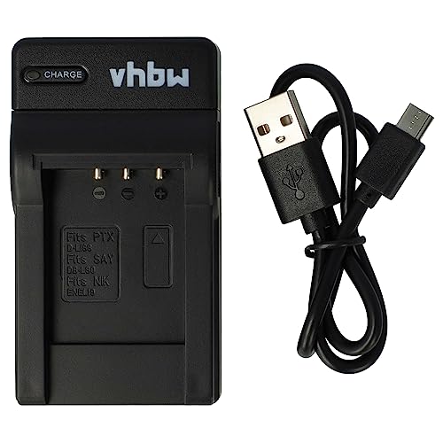 vhbw USB Akkuladegerät kompatibel mit Sanyo DB