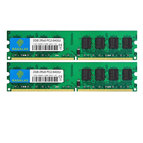 Rasalas DDR2 800 PC2-6400 DDR2 4GB