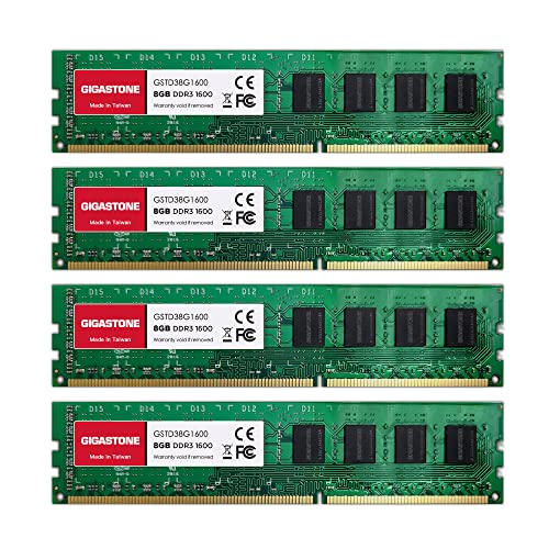 Gigastone DDR3 RAM] Desktop RAM 32GB