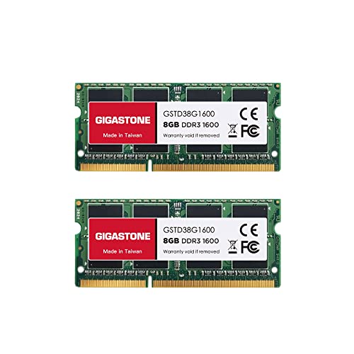 Gigastone DDR3 RAM] Laptop RAM 16GB