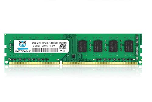 motoeagle 8GB 2Rx8 PC3 12800U RAM