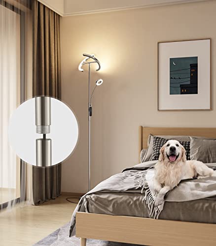 Deckenfluter im Bild: Anten Stehlampe Dimmbar LED KAKA-