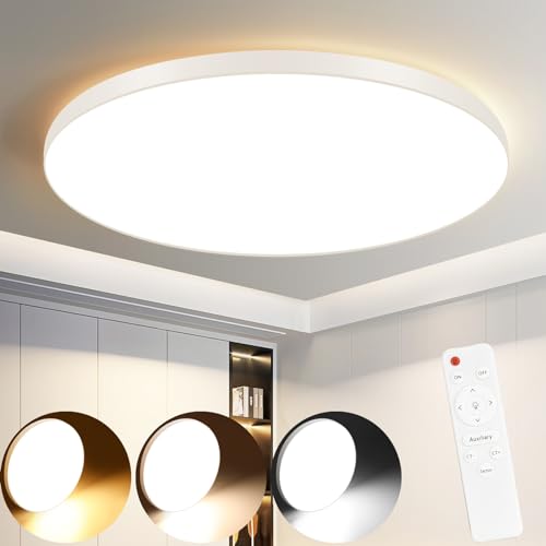 CBJKTX LED Deckenleuchte Dimmbar Deckenlampe Wohnzimmer (NA620675220)